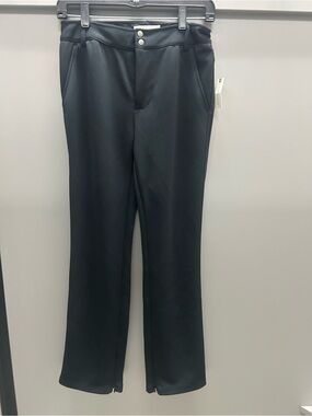Anthropologie Black High-Rise Straight Leg Pants *Brand New* With Tags